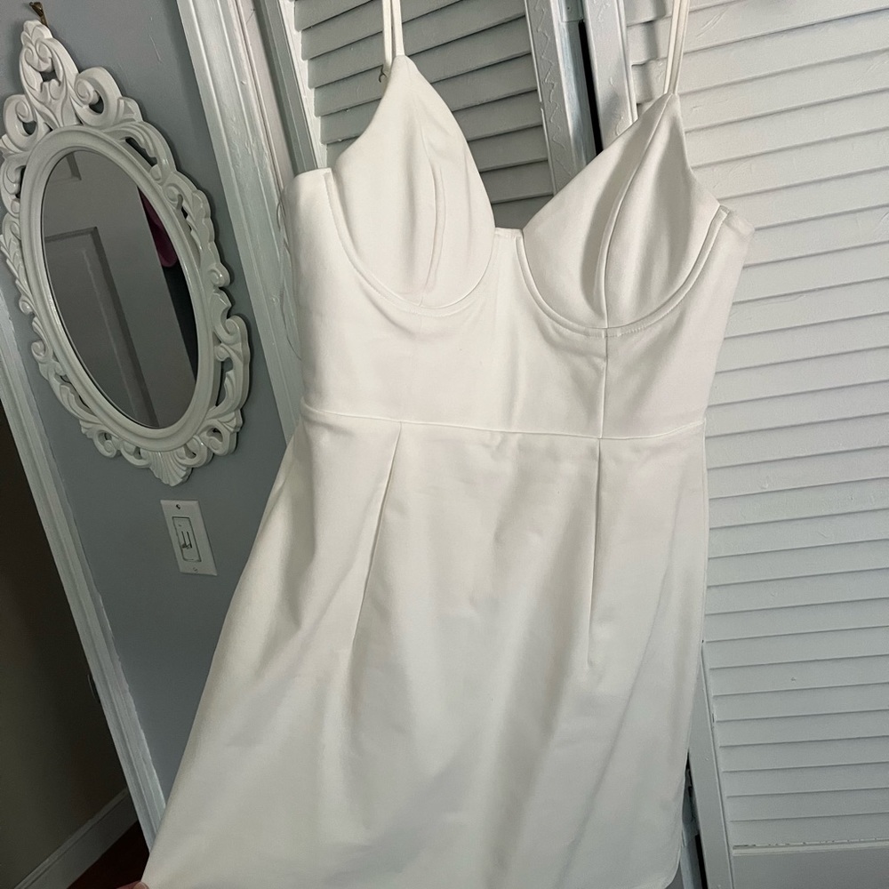 Princess Polly White Mini Dress